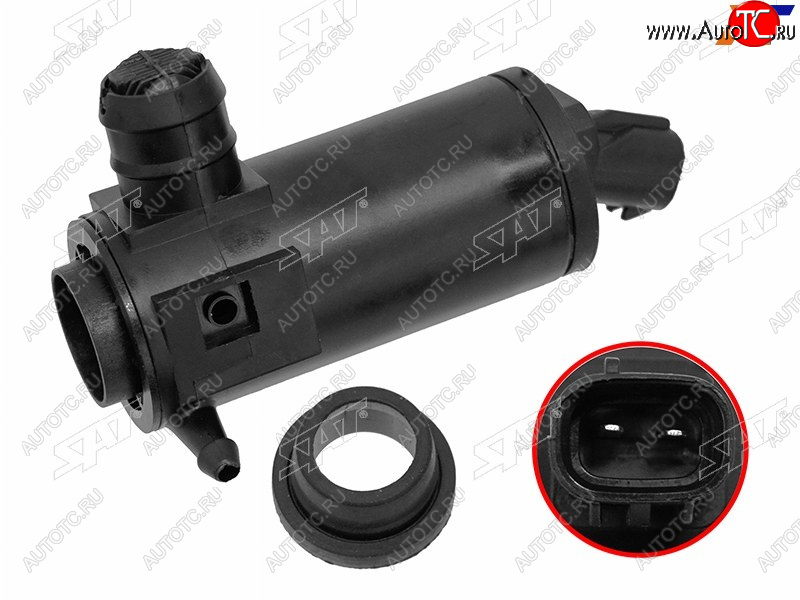 1 399 р. Мотор омывателя TOYOTA CAMRY 18-COROLLA  19-HIACE 19-HILUX 16-LEXUS ES 19- SAT ST-160-0007  с доставкой в г. Вологда