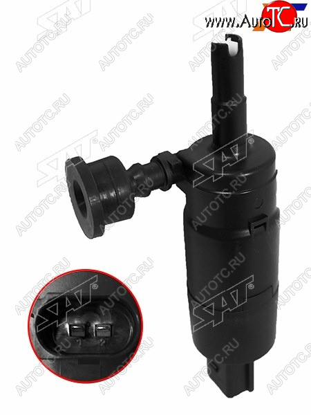 1 449 р. Мотор омывателя фар HYUNDAI I30 12-16I40 11-18SANTA FE 12-18KIA OPTIMA 16-SORENTO 09-17 SAT ST-160-0014  с доставкой в г. Вологда