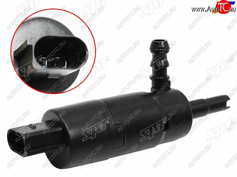1 039 р. Мотор омывателя BMW E36 E46 E90 E60 E53 E83 SAT ST-160-0024  с доставкой в г. Вологда