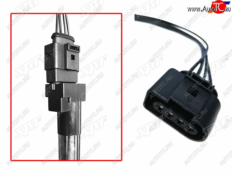 329 р. Разъем катушки зажигания AUDI A1A3A4A6A7A8RS6RS7SKODA OCTAVIARAPIDVOLKSWAGEN GOLFJETTAPA SAT ST-163-0004  с доставкой в г. Вологда