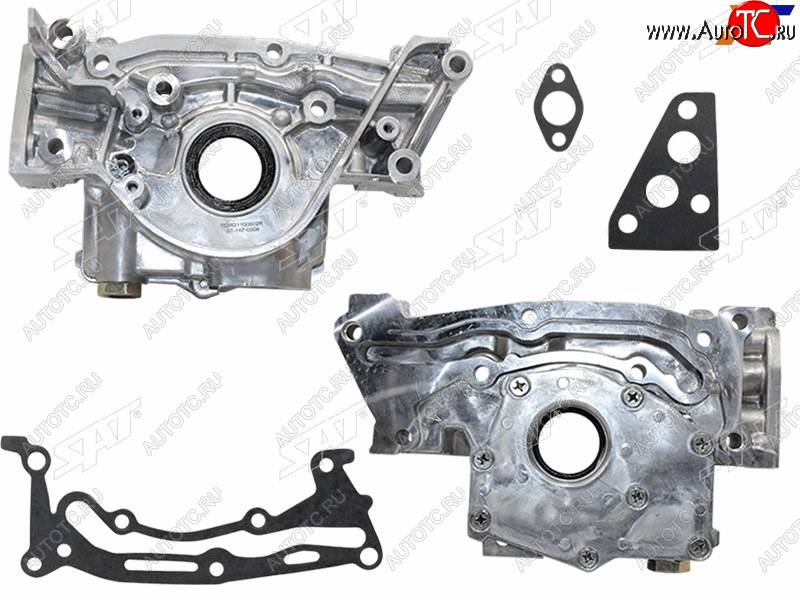 6 749 р. Насос масляный MMC PAJERO V6#7# 8#9# 00- V3,03,53,8 6G727475 SAT ST-167-0008  с доставкой в г. Вологда