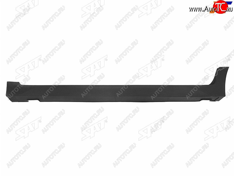 3 289 р. Накладка порога Hyundai Creta 15-21 (Слева) SAT ST-172-0007  с доставкой в г. Вологда