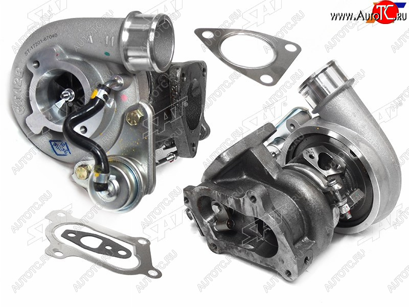 14 449 р. Турбина Toyota Hiace 96-04  Hilux Pick Up 97-04  Land Cruiser Prado (J90,J120) 96-07  4Runner 95- SAT ST-17201-67040  с доставкой в г. Вологда