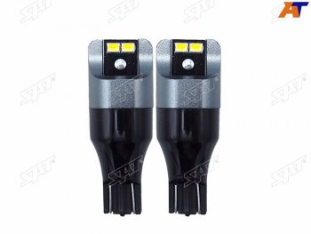 Лампа дополнительного освещения 12V W16W 1.9W210LM Canbus LED 6000-6500K, белая (Комплект 2 шт.) SAT ST-175-0059