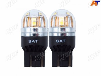 Лампа дополнительного освещения 12V W215W 2.8W0.4W320LM Canbus LED (Комплект 2 шт.) SAT ST-175-0061