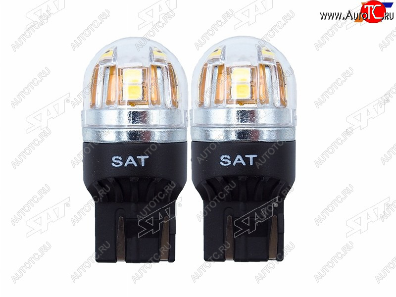 789 р. Лампа дополнительного освещения 12V W215W 2.8W0.4W320LM Canbus LED (Комплект 2 шт.) SAT ST-175-0061  с доставкой в г. Вологда