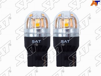 Лампа дополнительного освещения 12V WY21W 2.8W320LM Canbus LED (Комплект 2 шт.) SAT ST-175-0067