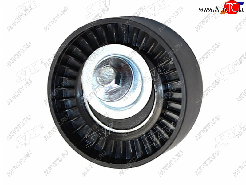 559 р. Ролик приводного ремня обводной FORD FIESTAFOCUSKUGAS-MAX 11- VOLVO V40V60S60S80 10- SAT ST-1754059  с доставкой в г. Вологда