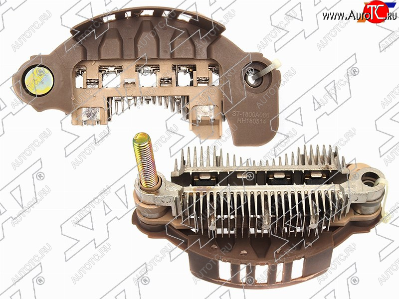 1 049 р. Диодный мост генератора MITSUBISHI ASX 2,0 10-OUTLANDER II 2,0 CW 06-PAJERO SPORT 3,03,23,5 08- SAT ST-1800A086  с доставкой в г. Вологда