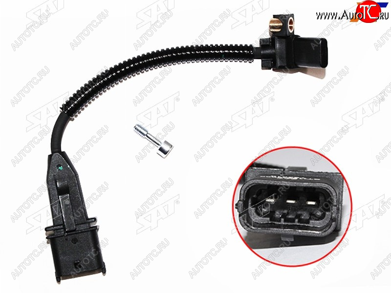 1 279 р. Датчик положения коленвала OPEL ASTRA H 04-10 ASTRA J 10- CORSA D 07- VECTRA C 02-08 SAT ST-193-0033  с доставкой в г. Вологда
