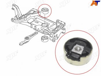 Сайлентблок Audi A3 03-13  Q3 11-19  Skoda Octavia 04-13  Volkswagen Golf 03-19  Jetta 05-19  P SAT ST-1K0199868Q