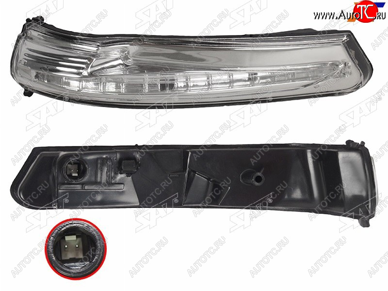 849 р. Поворот в зеркало KIA CERATOFORTE 13-19 LH                                                          SAT ST-202-0015  с доставкой в г. Вологда
