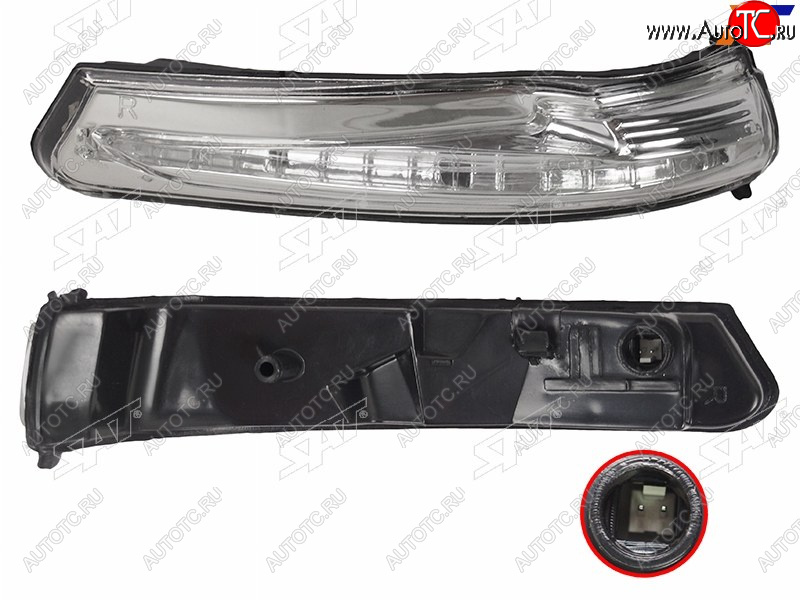849 р. Поворот в зеркало KIA CERATOFORTE 13-19 RH SAT ST-202-0016  с доставкой в г. Вологда