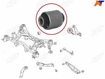 Сайлентблок Subaru Forester 07-19  Impreza 07-14  Legacy 03-15  Outback 03-15 SAT ST-20252-XA01A-BU