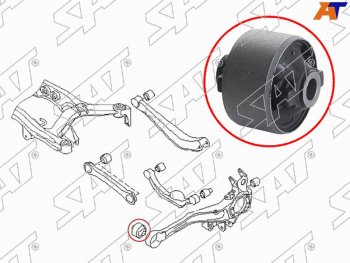 439 р. Сайлентблок Subaru Legacy 98-09  Outback 98-09  Legacy B4 98-03 SAT ST-20254-AE050  с доставкой в г. Вологда. Увеличить фотографию 2