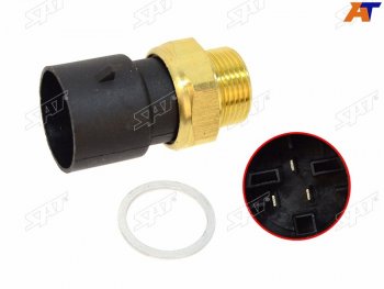 669 р. Датчик температуры ОЖ OPEL ASTRA F 91-01 CORSA AB 82-00 VECTRA AB 88-03 SAT ST-206-0046  с доставкой в г. Вологда. Увеличить фотографию 2