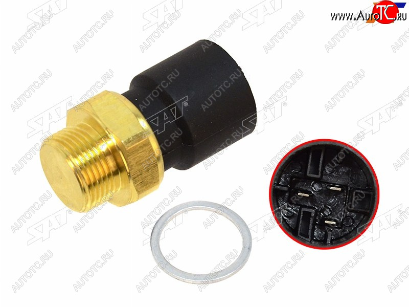 539 р. Датчик температуры ОЖ OPEL VECTRA B 95-02 SAT ST-206-0053  с доставкой в г. Вологда