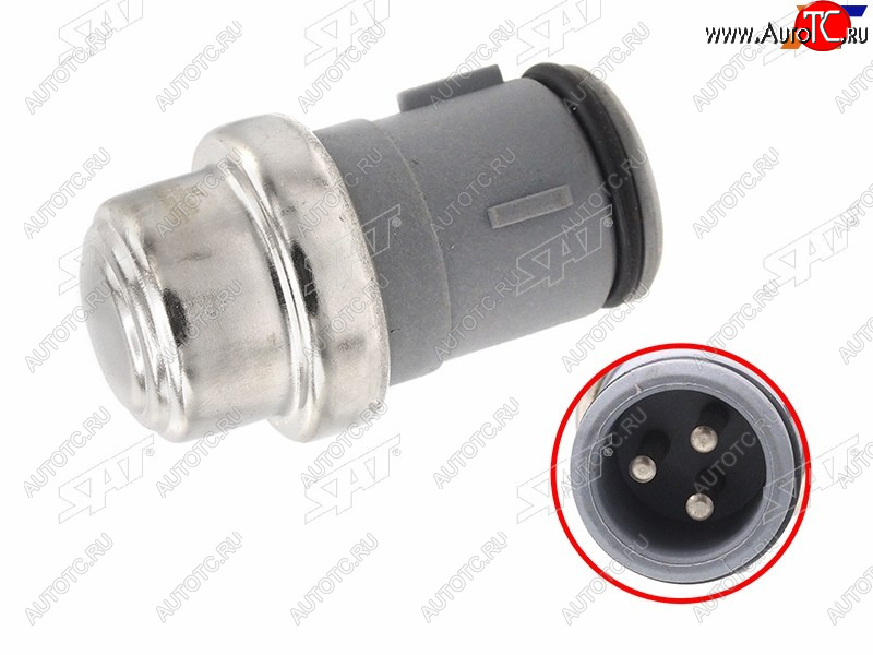 319 р. Датчик температуры ОЖ AUDI 80100 A6 90-00 SAT ST-206-0063  с доставкой в г. Вологда
