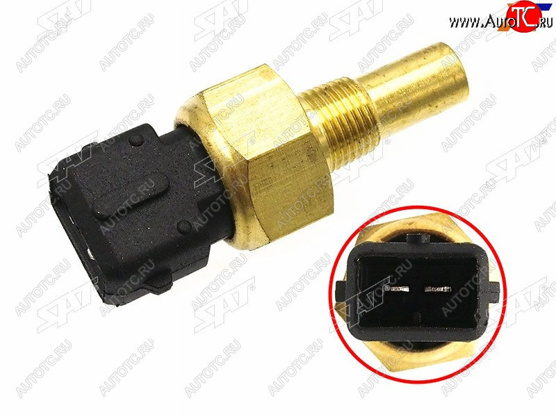 214 р. Датчик температуры ОЖ FORD FOCUS 99-04 MONDEO 93-00 ESCORT 90-99 SAT ST-206-0084  с доставкой в г. Вологда