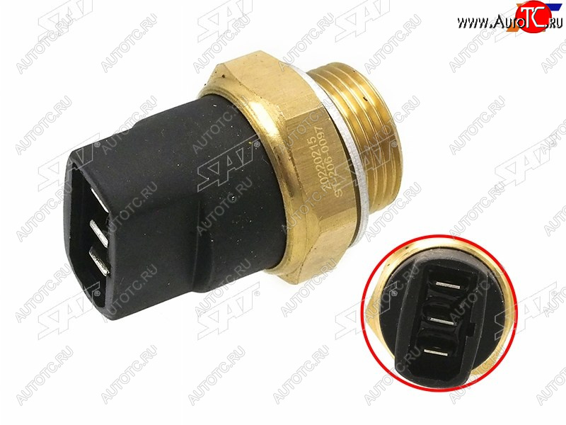 529 р. Датчик температуры ОЖ AUDI A8 94-02 VW TRANSPORTER 00-03 SAT ST-206-0097  с доставкой в г. Вологда