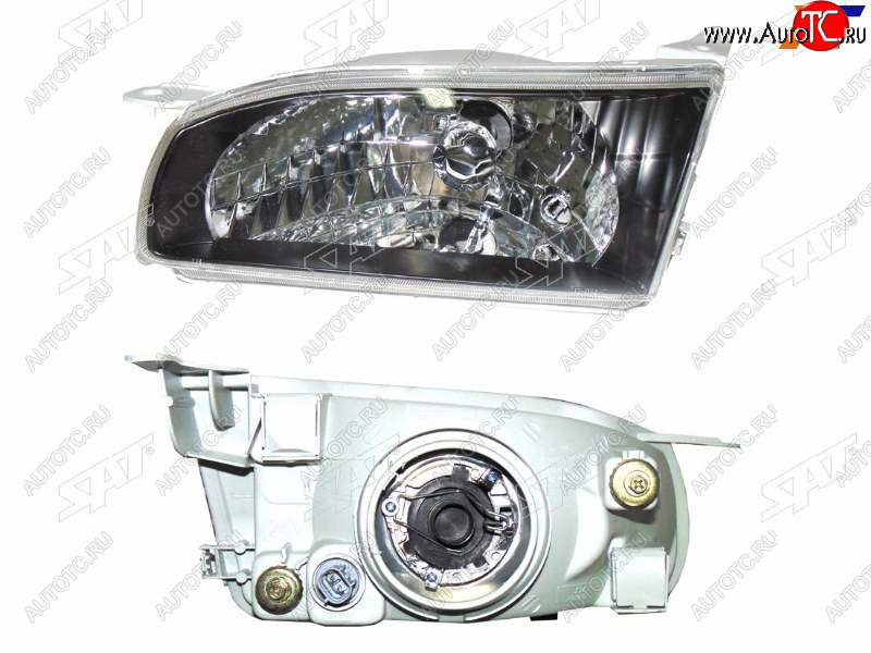 2 399 р. Фара Toyota Corolla (E110) 95-97 (Слева тёмная) SAT ST-212-1164BL  с доставкой в г. Вологда