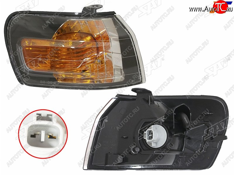 759 р. Габарит Toyota Corolla (E110) 95-97 (Справа чёрный) SAT ST-212-1592BR  с доставкой в г. Вологда