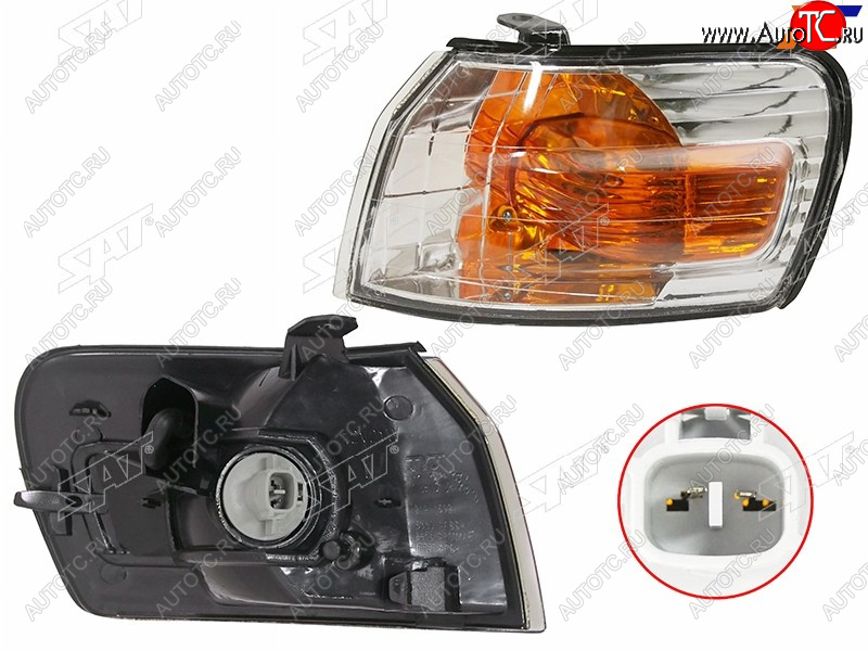 769 р. Габарит Toyota Corolla (E110) 95-97 (Слева хром) SAT ST-212-1592CL  с доставкой в г. Вологда