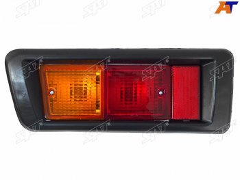 1 399 р. Левый фонарь в задний бампер SAT Toyota Land Cruiser Cygnus j100 дорестайлинг (1998-2003)  с доставкой в г. Вологда. Увеличить фотографию 2