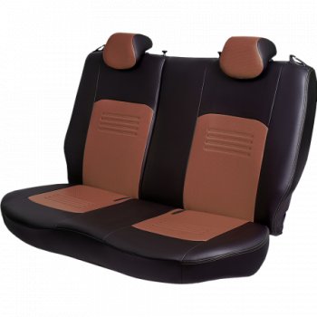 6 799 р. Комплект чехлов для сидений, (РЗСиС 60/40 Илана+Орегон) ТУРИН Lord Autofashion Chevrolet Niva 2123 дорестайлинг (2002-2008) (черный, втсавка темно-коричневая/беж, строчка темно-коричневая)  с доставкой в г. Вологда. Увеличить фотографию 2