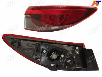 15 599 р. Фонарь задний правый (внешний) SAT  Mazda 6  GJ (2015-2018) 1 рестайлинг универсал, 1-ый рестайлинг седан  с доставкой в г. Вологда. Увеличить фотографию 2