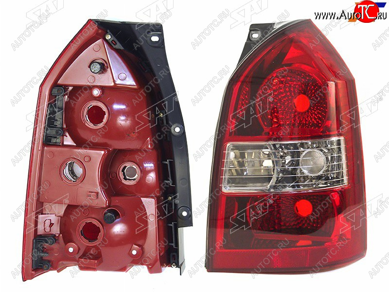 2 199 р. Фонарь задний правый SAT Hyundai Tucson JM (2004-2010)  с доставкой в г. Вологда