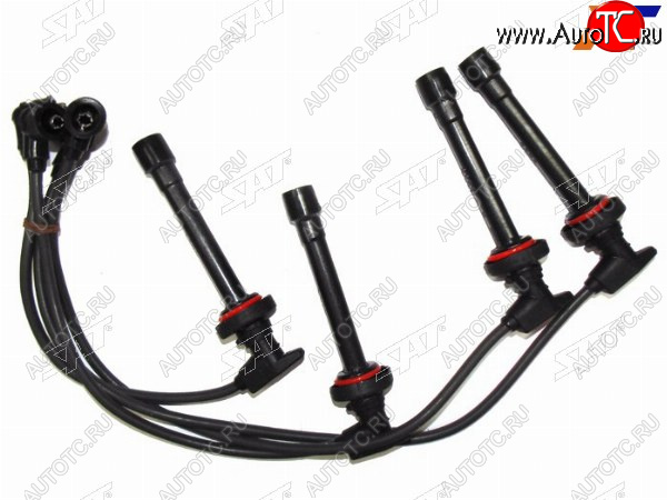 1 439 р. Провода высоковольтные NISSAN CUBE Z10 99-MICRAMARCH K11 CGA3DECG10DECG13DE 99-02 (кругл.резин.) SAT ST-22440-AN200  с доставкой в г. Вологда