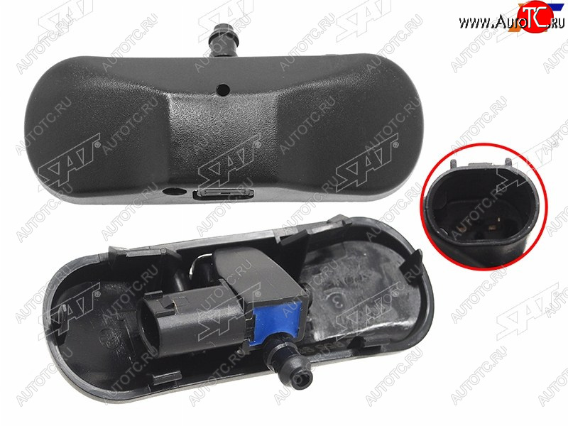 699 р. Форсунка омывателя лобового стекла Skoda Karoq 17-  Kodiaq 16-22  Volkswagen Golf 03-19  Jetta 05 SAT ST-227-0006  с доставкой в г. Вологда