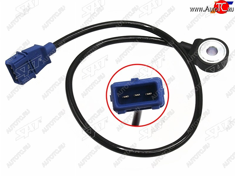 499 р. Датчик детонации VW GOLF 89-02 JETTA 88-99 PASSAT 90-01 SAT ST-230-0010  с доставкой в г. Вологда
