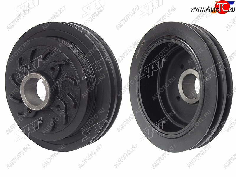 4 899 р. Шкив коленвала HYUNDAI H-1STAREX 97-07PORTER 04-KIA BONGO 06-PREGIO 97-05 2001- двиг. D4BH4D56 SAT ST-23124-42030  с доставкой в г. Вологда