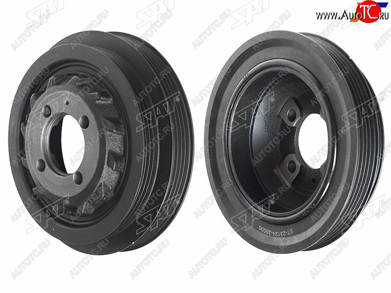 1 899 р. Шкив коленвала HYUNDAI TUCSON 04-10TRAJET 00-06SANTA FE SONATA 01-05KIA OPTIMAMAGENTIS 00-05SO SAT ST-23124-38000  с доставкой в г. Вологда