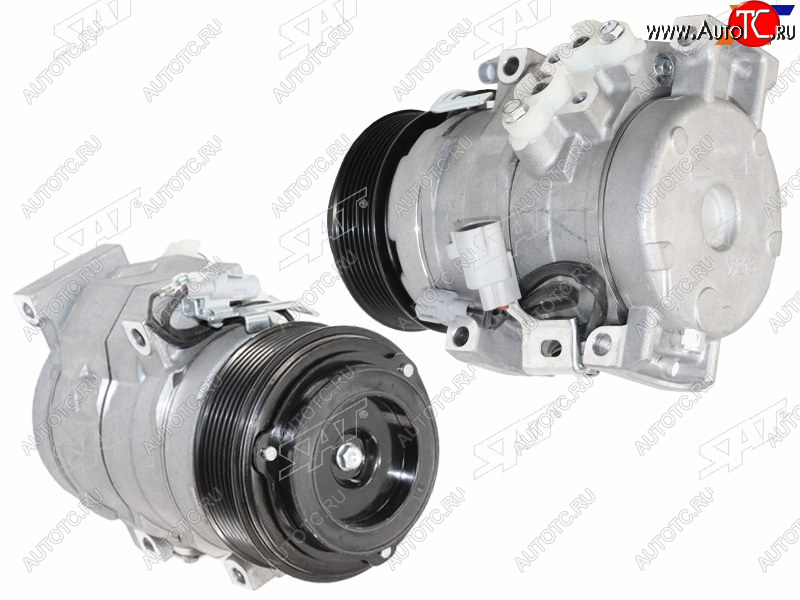 17 999 р. Компрессор кондиционера Toyota Land Cruiser Prado (J120) 02-09  Hilux Surf 02-09 SAT ST-245-0008  с доставкой в г. Вологда