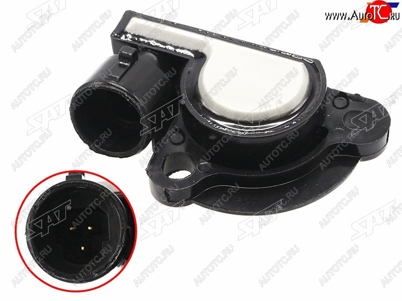 299 р. Датчик положения дроссельной заслонки OPEL ASTRA F 92-98 ASTRA G 98-10 CORSA B 93-02 VECTRA A 89- SAT ST-250-0014  с доставкой в г. Вологда