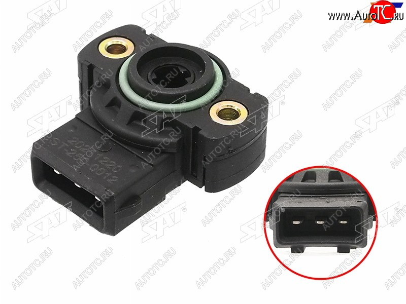 799 р. Датчик положения дроссельной заслонки VW GOLF 92-99 JETTA 93-99 PASSAT 90-97 TRANSPORTER 91-04 SAT ST-250-0012  с доставкой в г. Вологда
