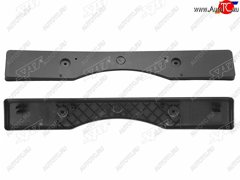 599 р. Накладка под номерной знак Toyota Camry (XV50) 11-14 SAT ST-254-0001  с доставкой в г. Вологда