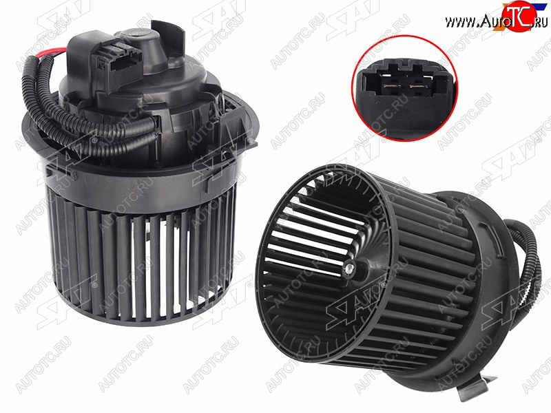 2 899 р. Мотор отопителя салона Nissan Almera 12-19  Renault Arkana 18-  Kaptur 16-20  Logan 14-22  Sande SAT ST-272102798R  с доставкой в г. Вологда