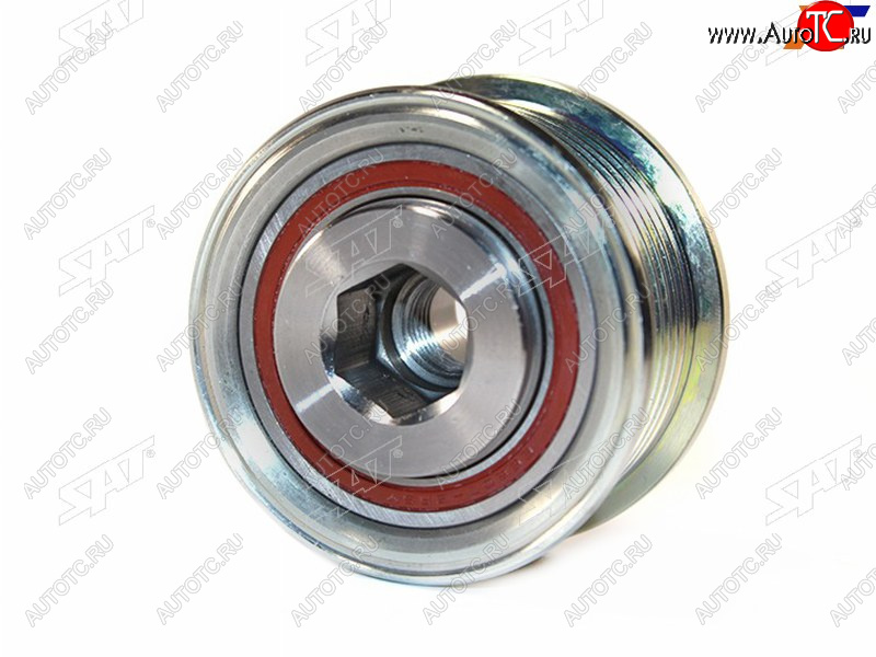 1 399 р. Шкив генератора TOYOTA FORTUNERHILUX 1KD2KD 05- SAT ST-27415-30020  с доставкой в г. Вологда
