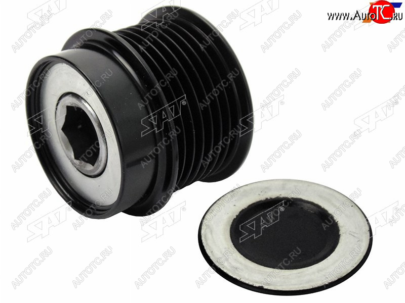 1 399 р. Шкив генератора LEXUS ES 350 13-TOYOTA RAV4 09-SIENNA 07-VENZA 3.5 10-4 RUNNER 4.0 01- SAT ST-27415-0W131  с доставкой в г. Вологда