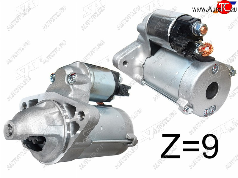 6 999 р. Стартер Toyota Hiace 04-20  Hilux Pick Up 04-15  Land Cruiser Prado (J120) 02-07  Fortuner 04-15 SAT ST-28100-75191N  с доставкой в г. Вологда