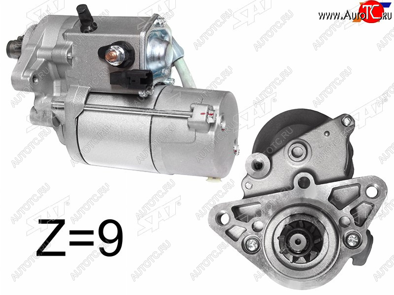 8 199 р. Стартер Toyota Land Cruiser (J100,J200) 98-21  Jaguar XJ 86-97  Lexus GS 97-01  GX 02-09  LS 94- SAT ST-28100-50101N  с доставкой в г. Вологда