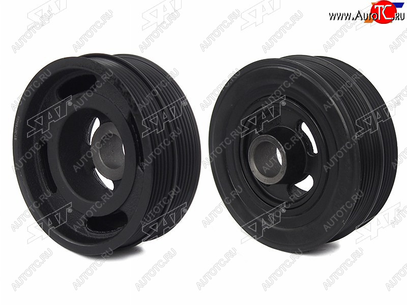 2 859 р. Шкив коленвала FORD FOCUS 04-14MONDEO 07-14FIESTA 01-FUSION 01-08C-MAX 03-10VOLVO S40V50 04-12 SAT ST-30788499  с доставкой в г. Вологда