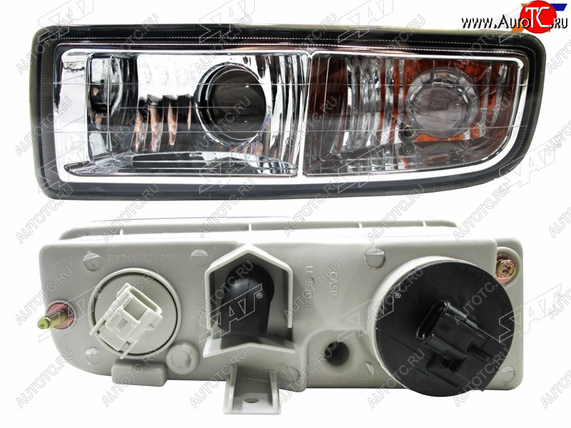 2 699 р. Левая противотуманная фара SAT Lexus LX470 J100 дорестайлинг (1998-2002)  с доставкой в г. Вологда