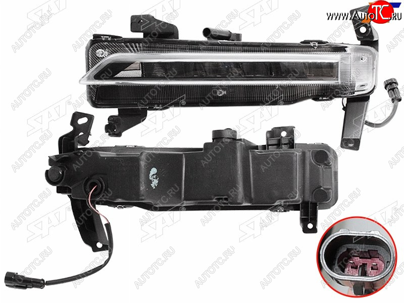 3 199 р. Ходовые огни Chery Tiggo 8 Pro 21-  Tiggo 8 Pro Max 22-24 (Справа) SAT ST-327-CHTG8PROR  с доставкой в г. Вологда
