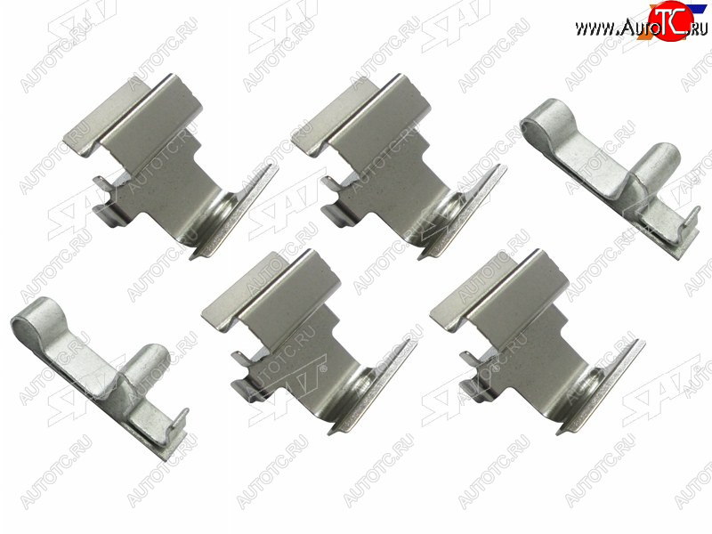132 р. Комплект монтажный тормозных колодок RR MITSUBISHI LANCER CSCY 03-OUTLANDER CUCFCW 03-PAJERO 90 SAT ST-349-0038  с доставкой в г. Вологда