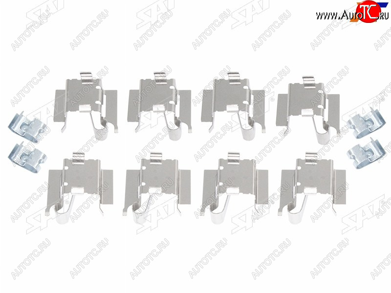 359 р. Комплект монтажный тормозных колодок RR TOYOTA CAMRY 70C-HRRAV4 18-LEXUS ES 18- SAT ST-349-0057  с доставкой в г. Вологда